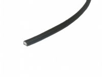 veteráni - náhradní díly - Opředený svíčkový kabel - černý